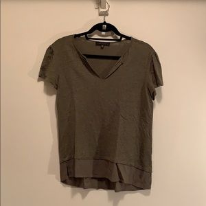 Sanctuary Moss green super soft T-shirt.